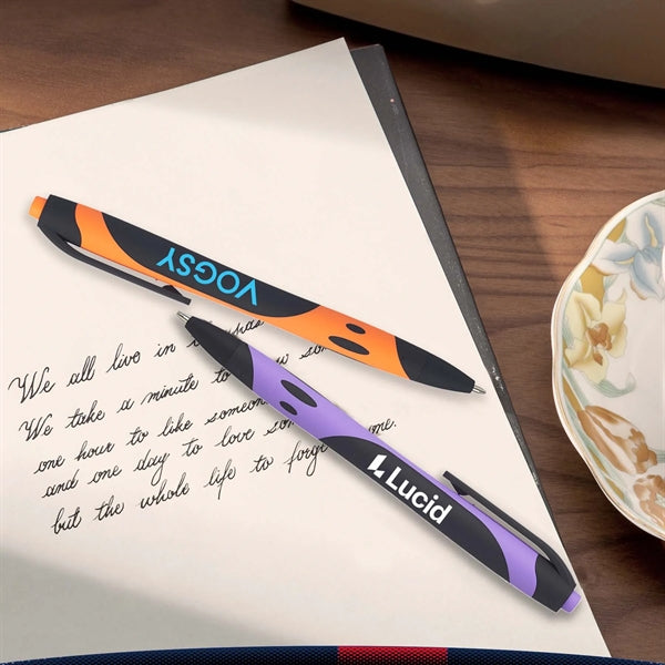 Gloret Rubberized Plastic Pens