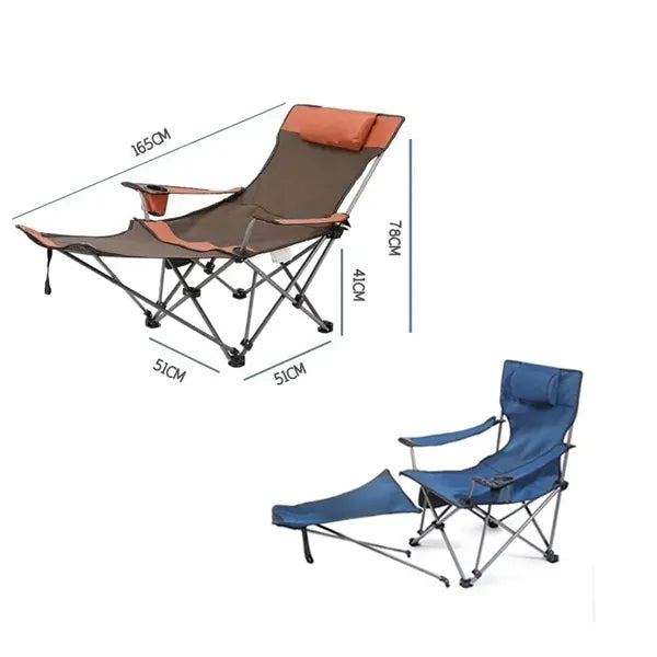 Folding Outdoor Rocker Camping Chair