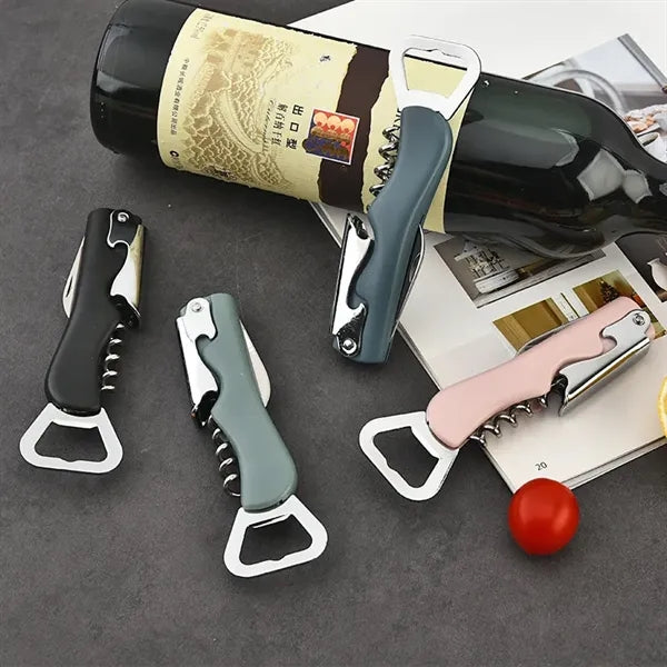 Multi Function Beer Wine Corkscrew Shrimp Head Knife