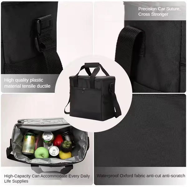 Large Capacity Oxford Cloth Waterproof Cooler Crossbag