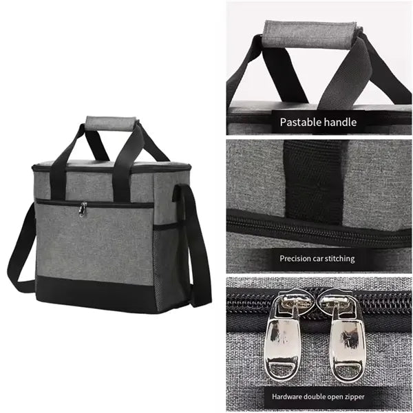 Large Capacity Oxford Cloth Waterproof Cooler Crossbag