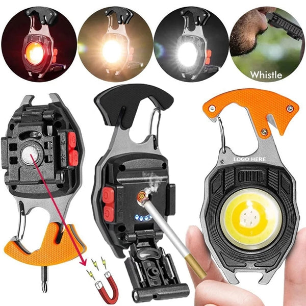 Multifunctional COB Flashlight