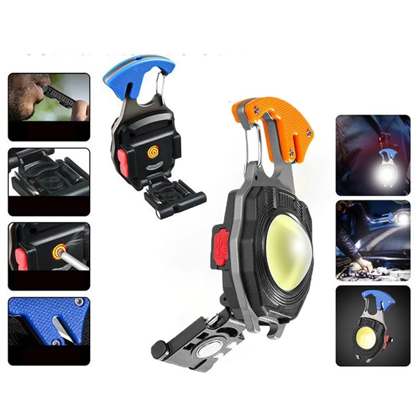 Multifunctional COB Flashlight