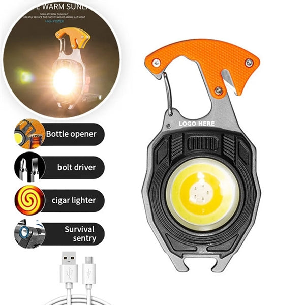 Multifunctional COB Flashlight