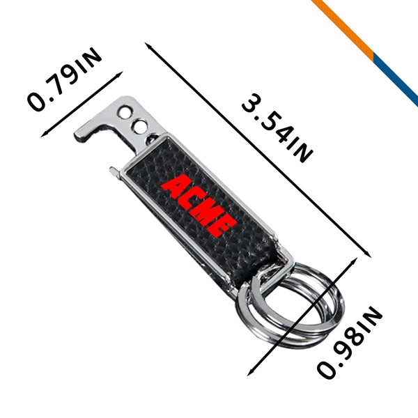 Ruzz 2in1 Metal Keychain