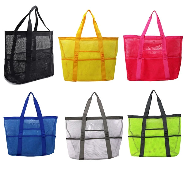 Foldable Mesh Beach Bag