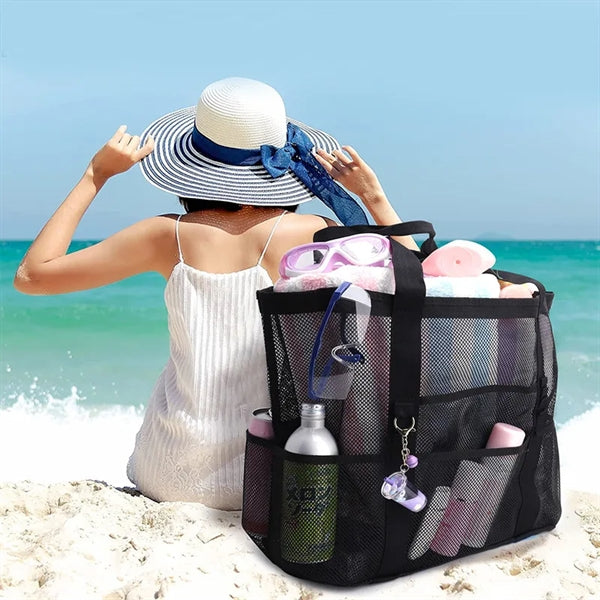 Foldable Mesh Beach Bag