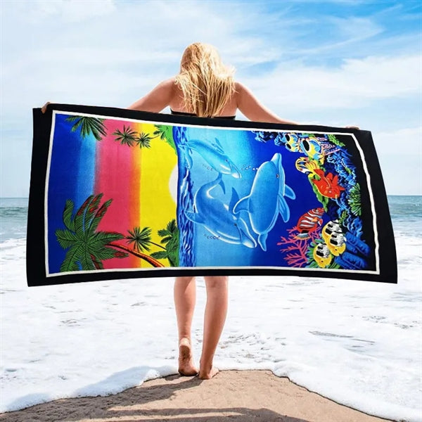 Full Color Beach Towel
