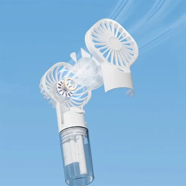 2 in1 Handheld Misting Fan