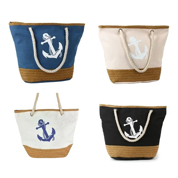 Summer Handbag Women Large Beach Tote Canvas Shoulder Bag