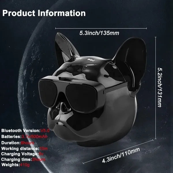 French BullDog Bluetooth Speaker