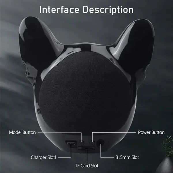 French BullDog Bluetooth Speaker