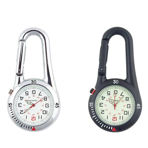 Carabiner Clip Pocket Watch