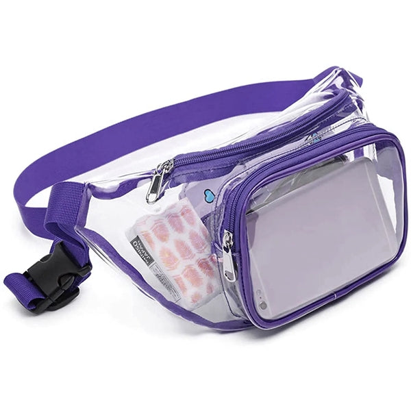 Clear fanny pack Waterproof with Adjustable