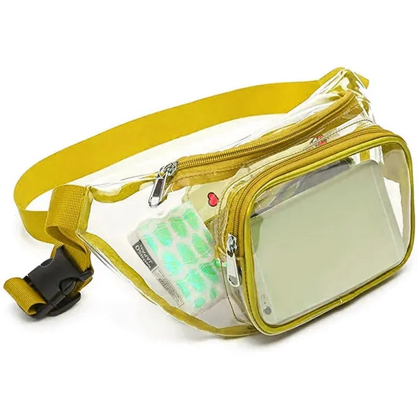 Clear fanny pack Waterproof with Adjustable