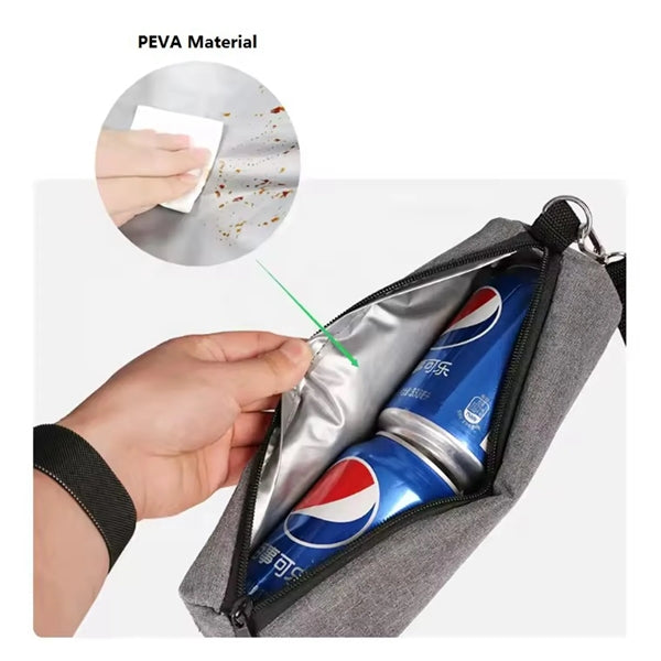 Round Insulated Bottle Cooler Bag