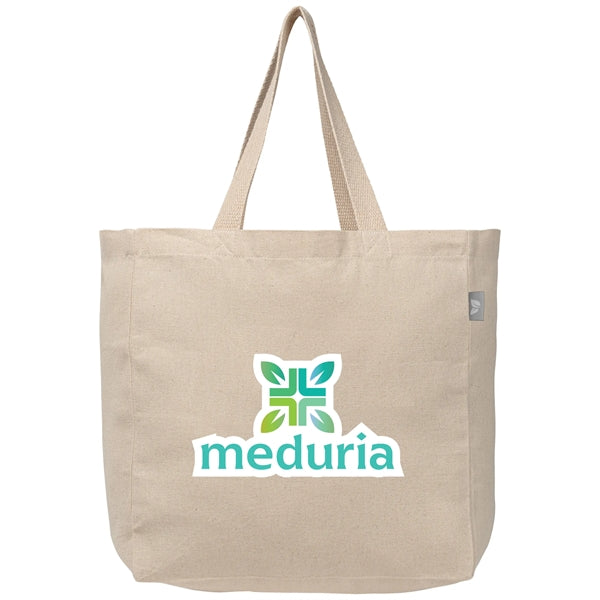 Toronto - 8 oz. Recycled Cotton Blend Shopper Tote Bag