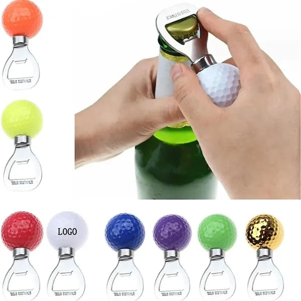 Golf Ball Shaped Bottle Opener
