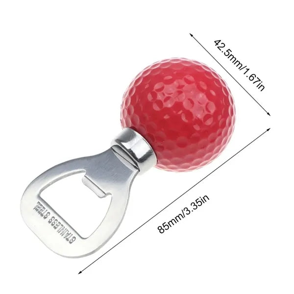 Golf Ball Shaped Bottle Opener