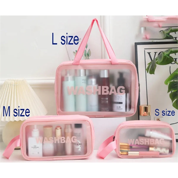 Waterproof PVC Wash Bag-S M L