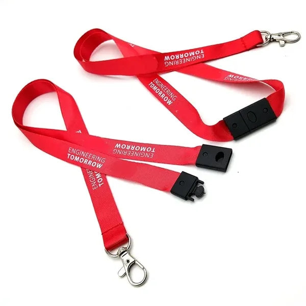 1" Safety Breakaway Polyester Lanyards