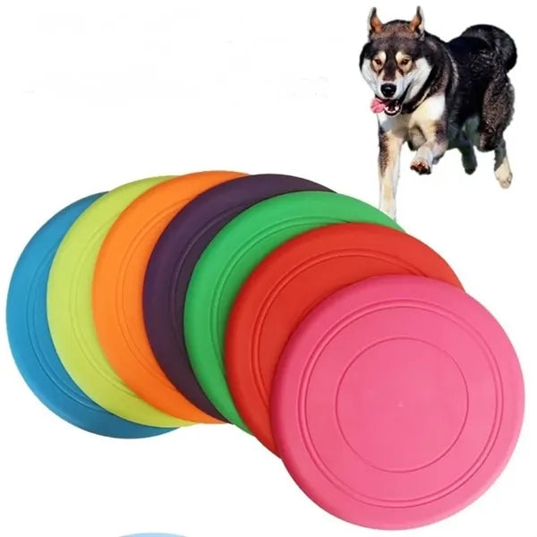 Pet Play Silicone Flying Disc Toy