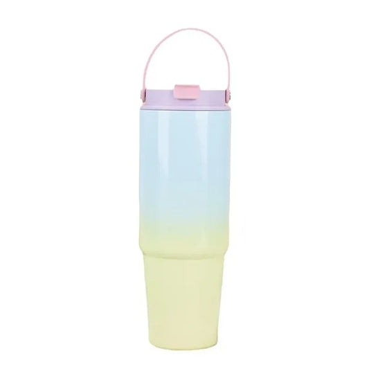 Stainless Steel Gradient Color Thermos Cup