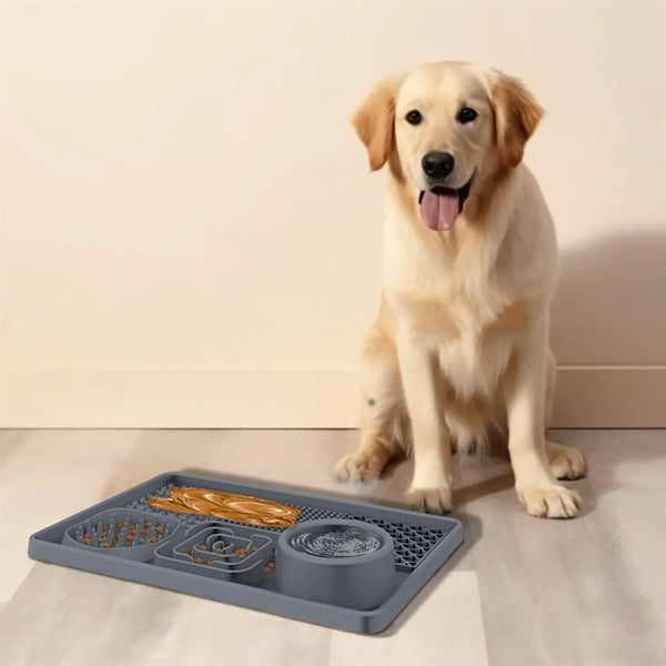Silicone With Suction Cups Slow Feeder Lick Mat