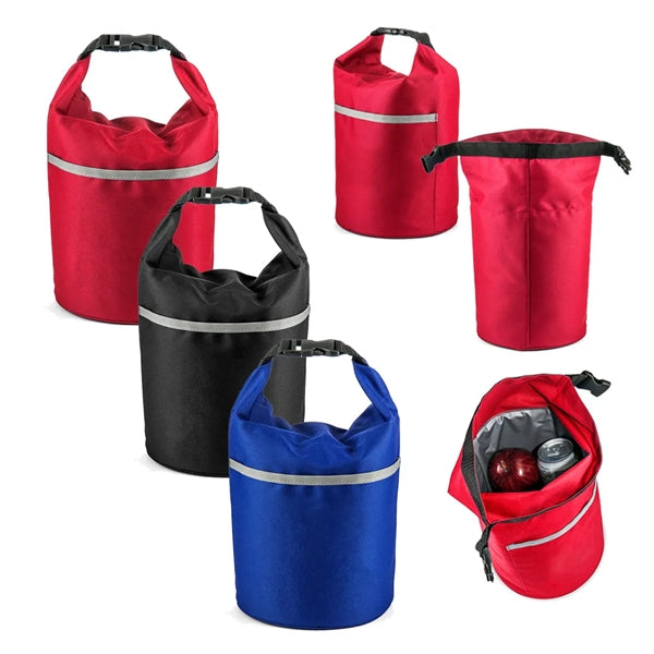 Roll Top Bucket Cooler Lunch Bag
