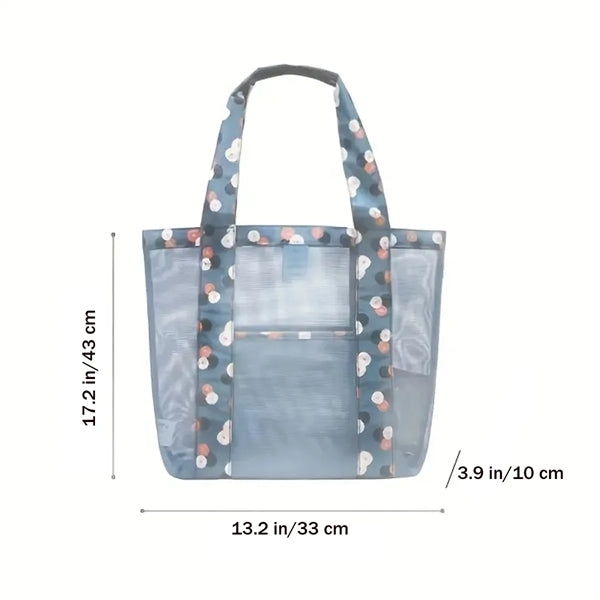 Portable Mesh Beach Bag