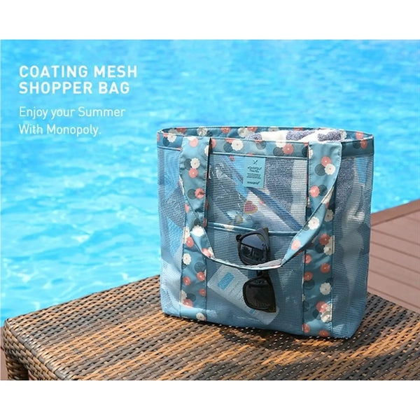 Portable Mesh Beach Bag