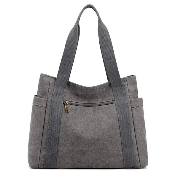 Casual Canvas Purse Shoulder Handbag Duffel Gym Tote Bag