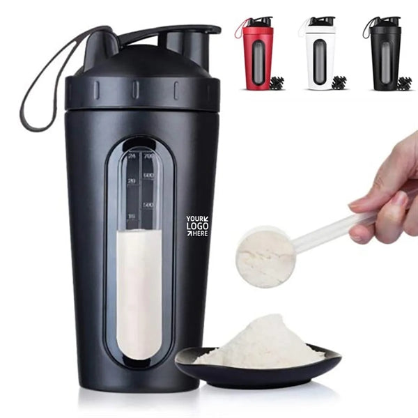 Stainless Steel Protein Powder Shaker Bottle 700ML