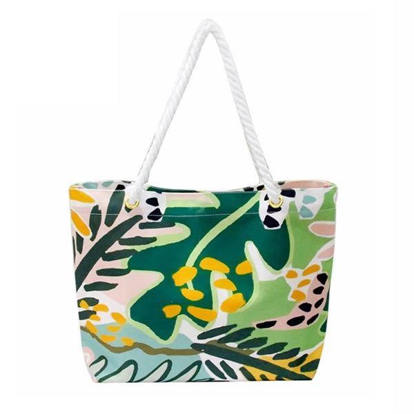Single Shoulder Cotton Rope Canvas Bag