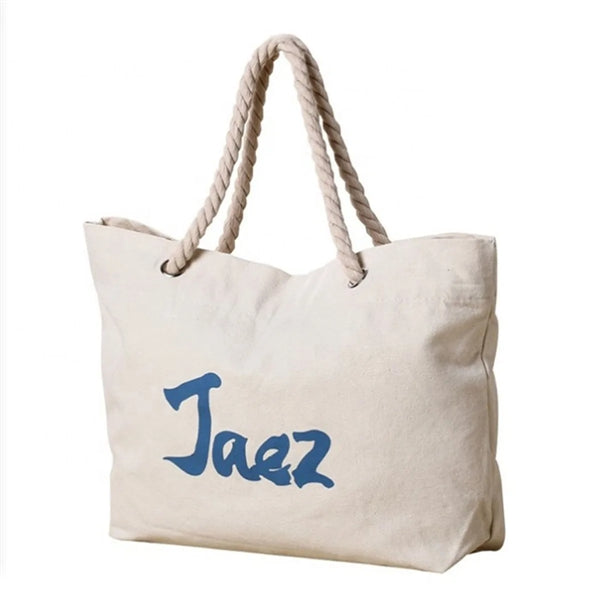 Single Shoulder Cotton Rope Canvas Bag