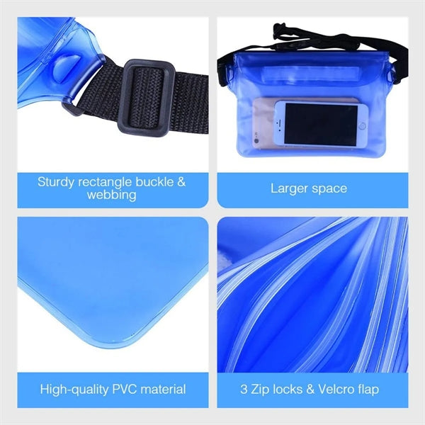Waterproof Pouch with Waist Strap