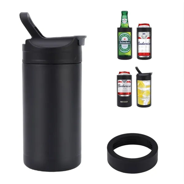 4 in 1 Insulated Can Cooler Tumbler