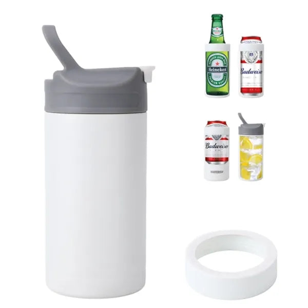 4 in 1 Insulated Can Cooler Tumbler