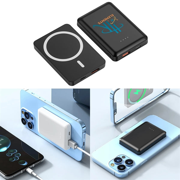 5000mAh Wireless Magnetic Mini Power Bank PD 22.5W