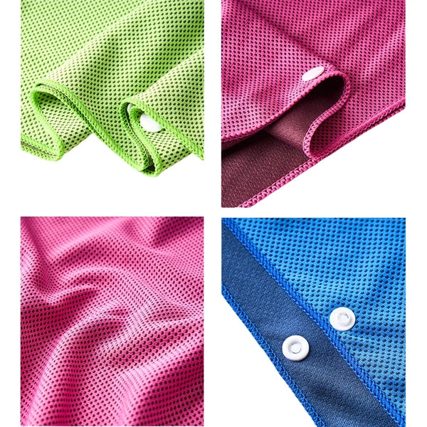 Neck Face Cooling Hoodie Towel