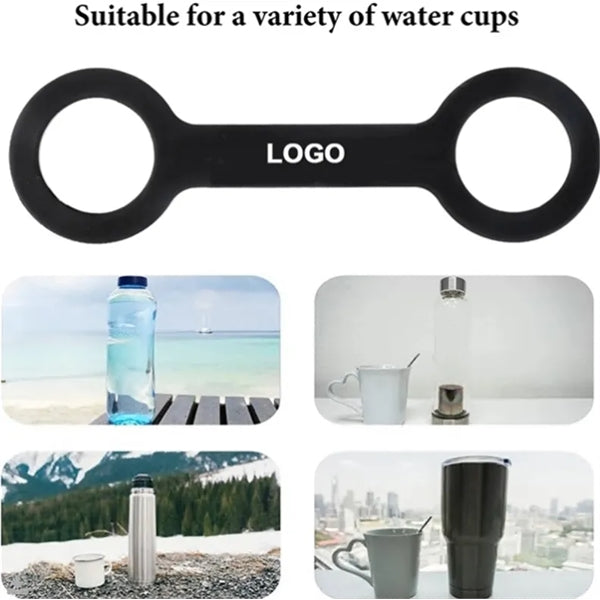 Portable Silicone Carrier Water Bottle Grip Band