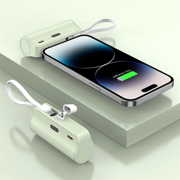 5000mAh Portable Power Bank for Iphone and Android PD 22.5W