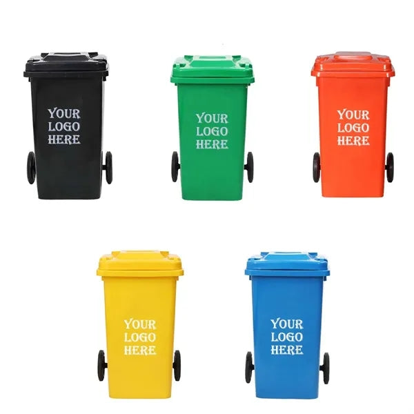 Desktop Trash Can Pen Holder