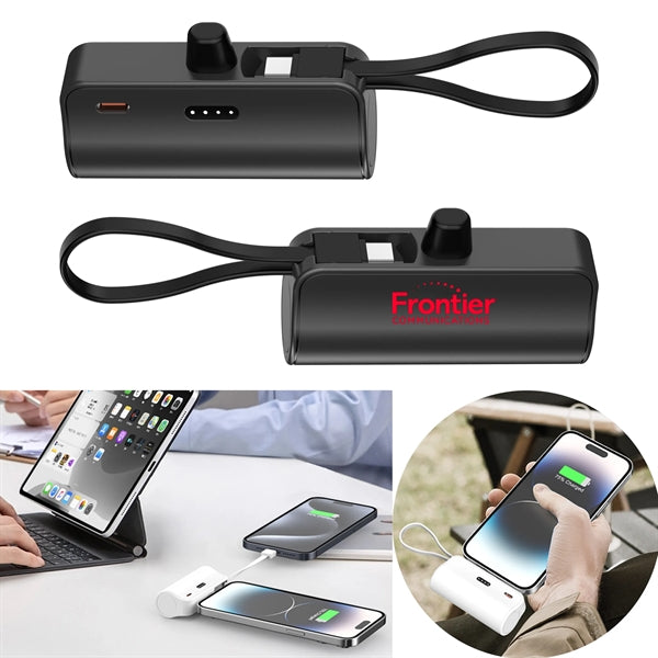 5000mAh Portable Power Bank for Iphone and Android PD 22.5W