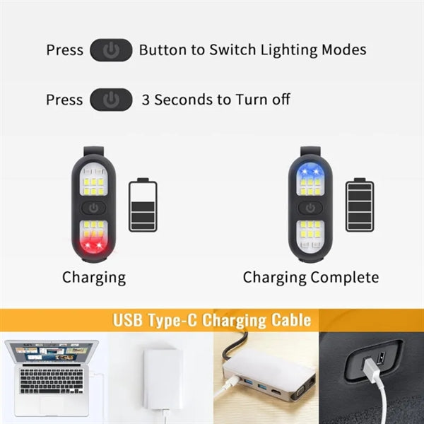 Clip on Flashlight