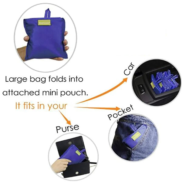 Folding Grocery Tote Bags