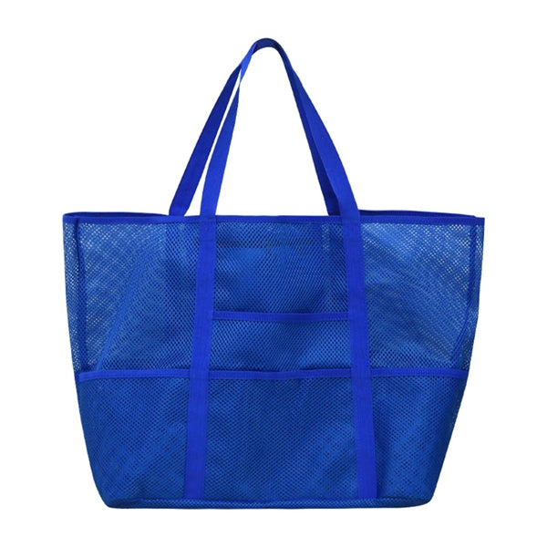 Oversized Beach Mesh Grocery Tote Bag