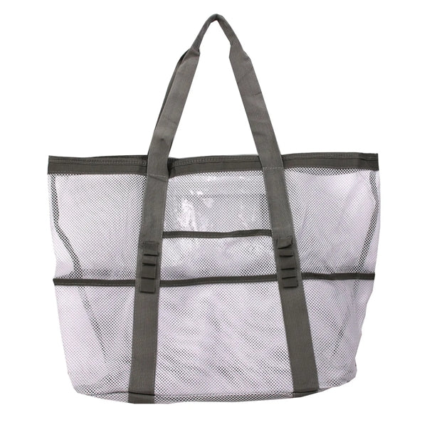 Oversized Beach Mesh Grocery Tote Bag
