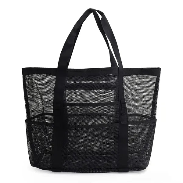 Oversized Beach Mesh Grocery Tote Bag