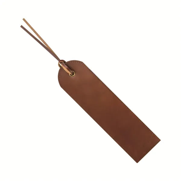 Genuine Leather Bookmark